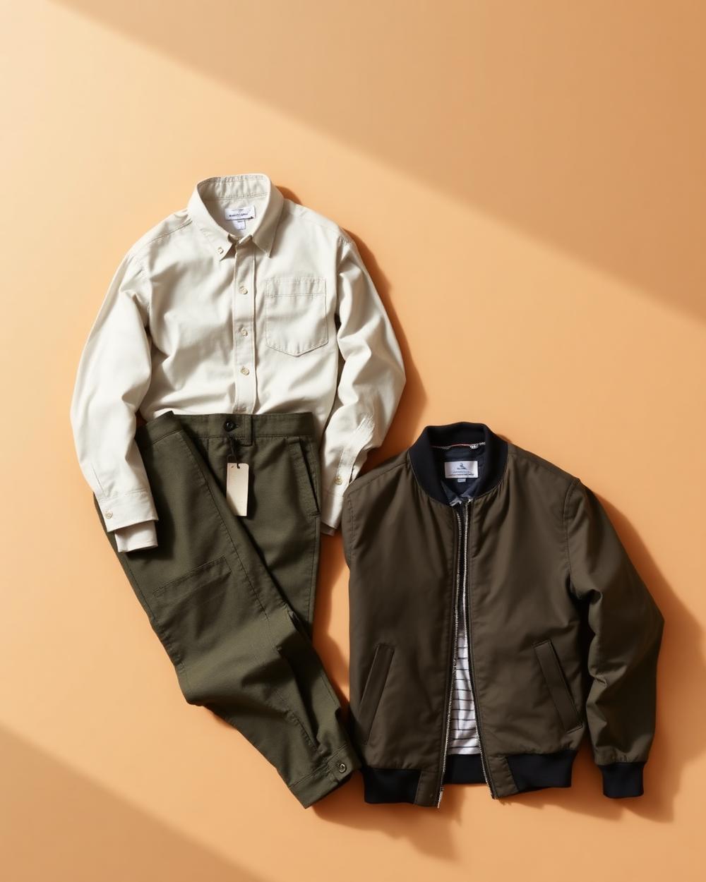 Men's fashion garments